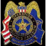 US MARSHAL OPERATION ENDURING FREEDOM AFGHANISTAN PIN